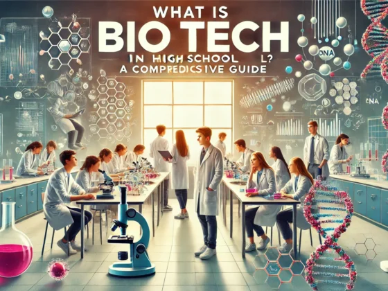 What Is Bio Tech in High School