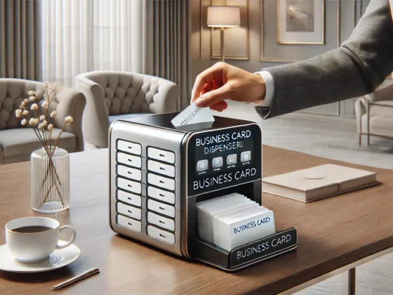 Business Card Dispenser Machine